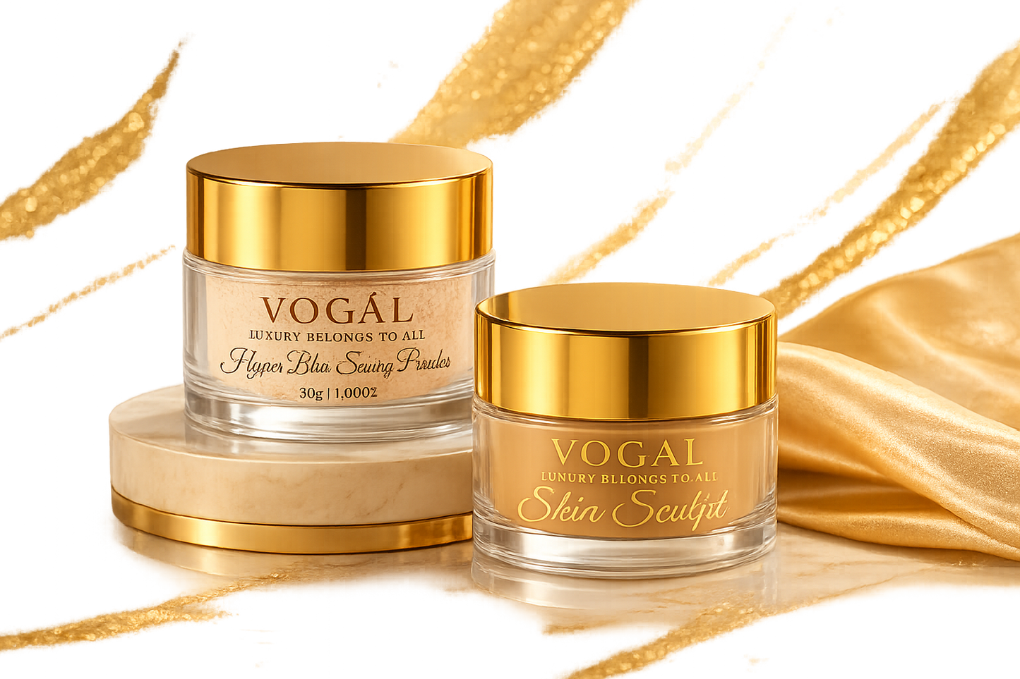VOGÁL COMPLEXION DUO - Luxury Coverage Meets Airbrushed Blur NOW ONLY R399