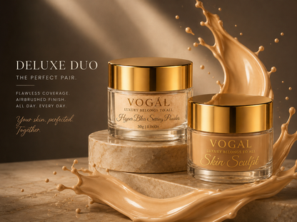 Complexion Duo - Intense Cover + Hyper Blur Oil & Shine Control Powder